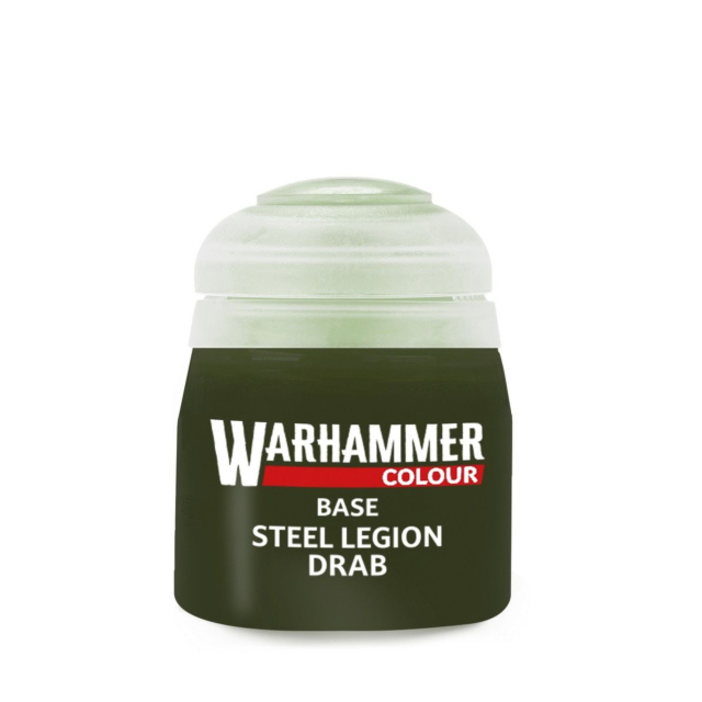 Warhammer Colour Base Steel Legion Drab
