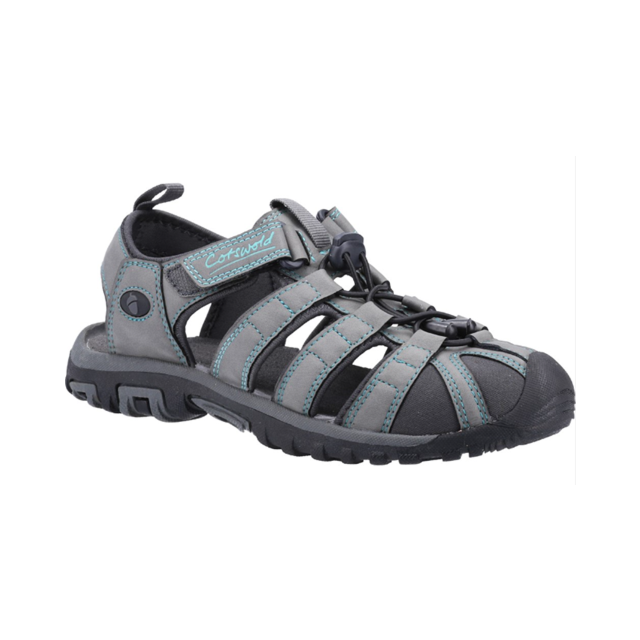Cotswold Colesbourne Walking Shoe - Grey/Turqoise