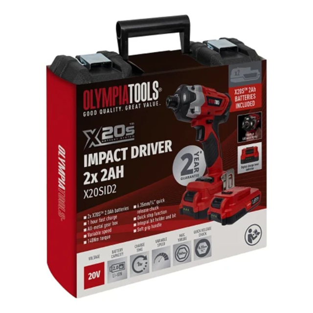 Olympia X20S™ 20V Impact Driver