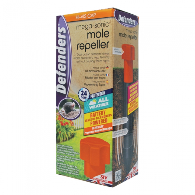 Defenders Mega Sonic Mole Repeller