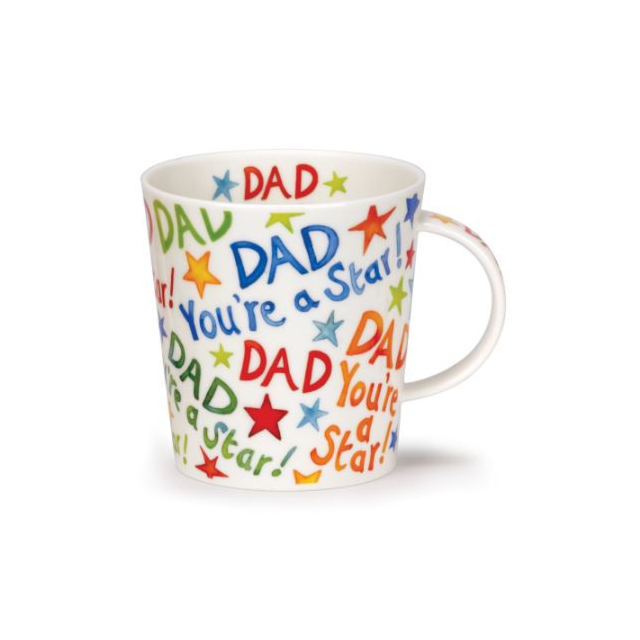 Dunoon Lomond 'Dad You're a Star' Mug