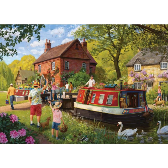  Falcon Jigsaw - Countryside Locks 1000 Piece