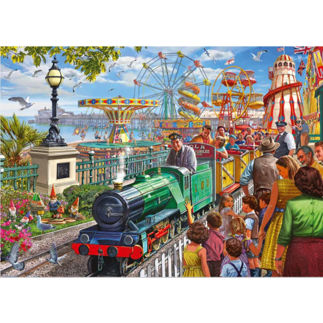 Falcon Jigsaw - Fun At The Seaside 1000 Piece