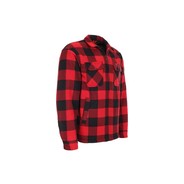 Fort Portman Shacket - Red 