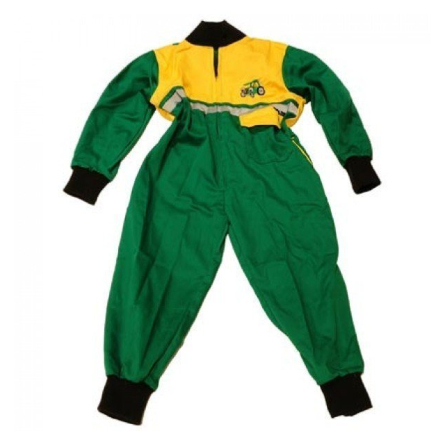 Junior Boilersuit Green/Yellow