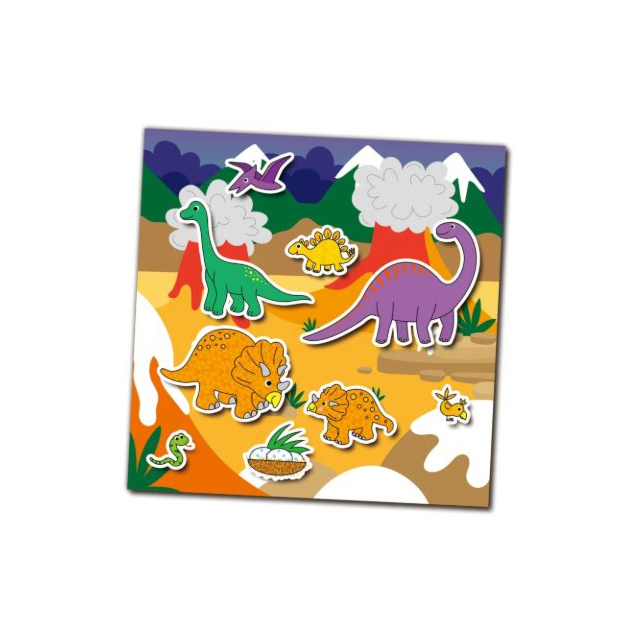 Galt Reusable Sticker Book Dinosaurs 