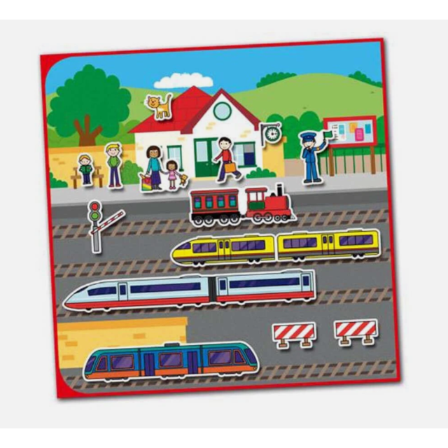 Galt Reusable Sticker Book Vehicles