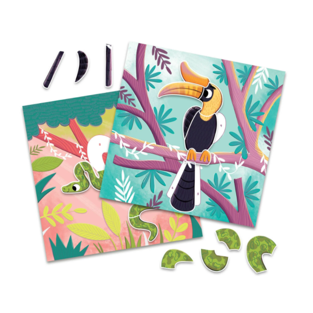 Galt Sticker By Numbers Wild Animls
