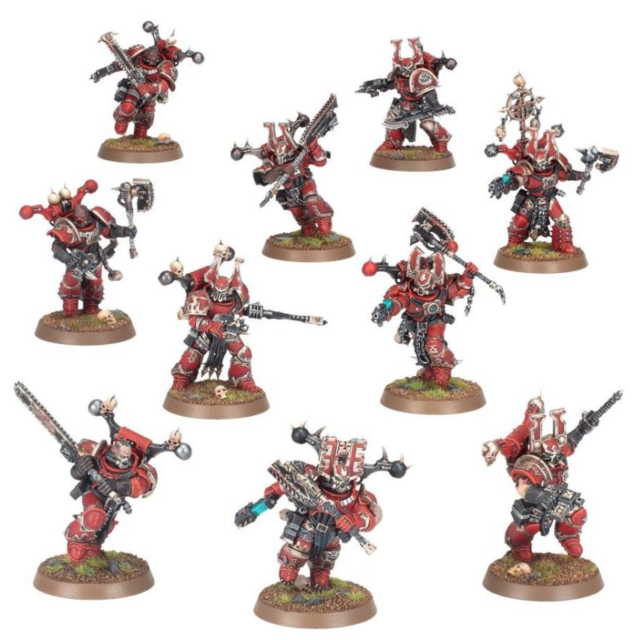 World Eaters Khorne Berserkers