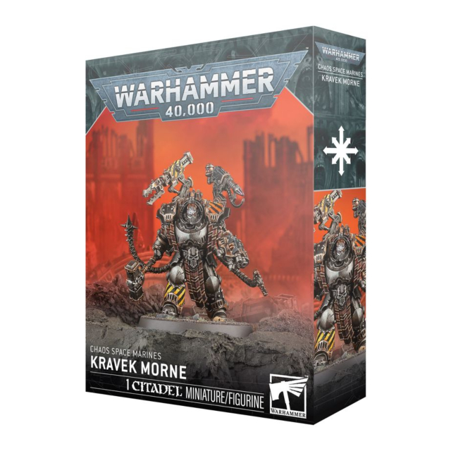  Games Workshop Warhammer 40000 - Chaos Space Marines:Kravek Morne - 43-33