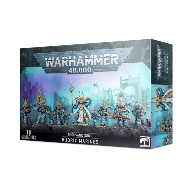 Games Workshop Warhammer 40000-Thousand Sons- Rubric Marines 43-35