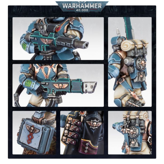 Games Workshop Warhammer 40000- Astra Militarum-Tempestus Scions 47-15