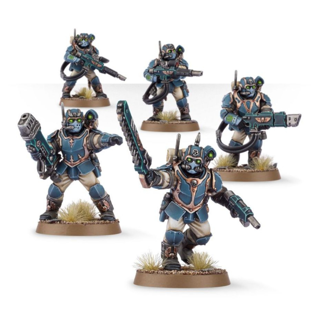 Games Workshop Warhammer 40000- Astra Militarum-Tempestus Scions 47-15