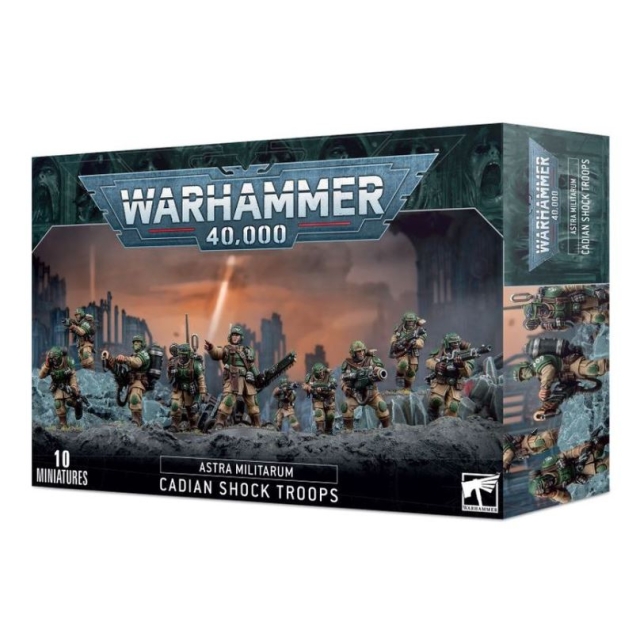 Astra Militarum Cadian Shock Troops