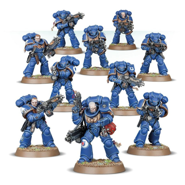 Games Workshop Warhammer 40000 Spacemarines Primaris Intercessors 48-75