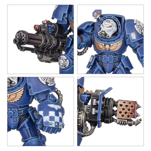 Games Workshop Warhammer 40000-Spacemarines-Terminator Squad 48-90