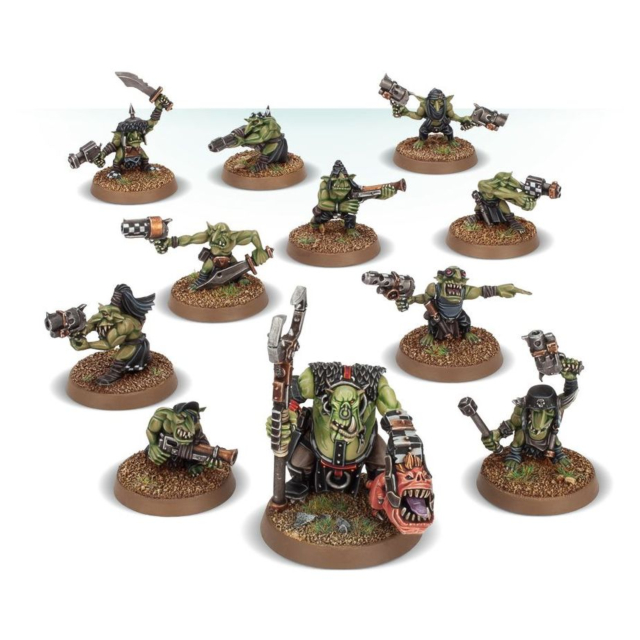Games Workshop Warhammer 40000-Orks- Runtherd and Gretchin 50-16