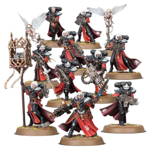 Games Workshop Warhammer 40000-Adepta Sororitas-Battle Sisters Squad 52-20