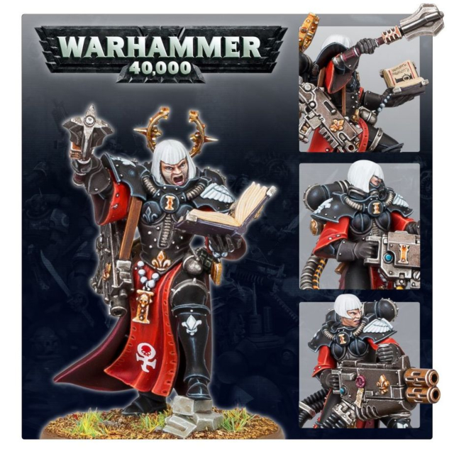 Games Workshop Warhammer 40000-Adepta Sororitas- Retributor Squad 52-25