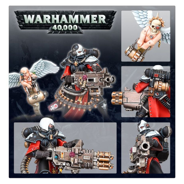 Games Workshop Warhammer 40000-Adepta Sororitas- Retributor Squad 52-25