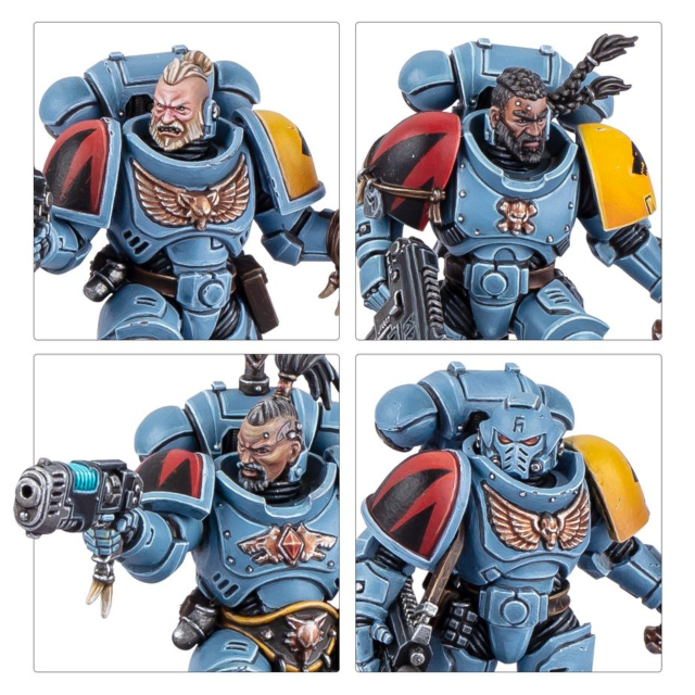 Games Workshop: Warhammer 40000 - Space Wolves - Grey Hunters 53-21