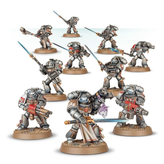 Games Workshop Warhammer 40000 -Grey Knights- Strike Squad 57-08