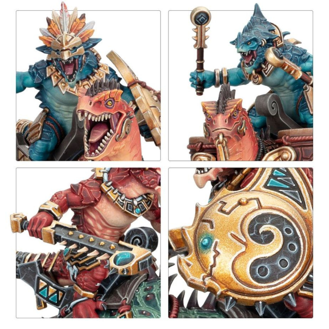 Age of Sigmar: Seraphon Aggradon Lancers