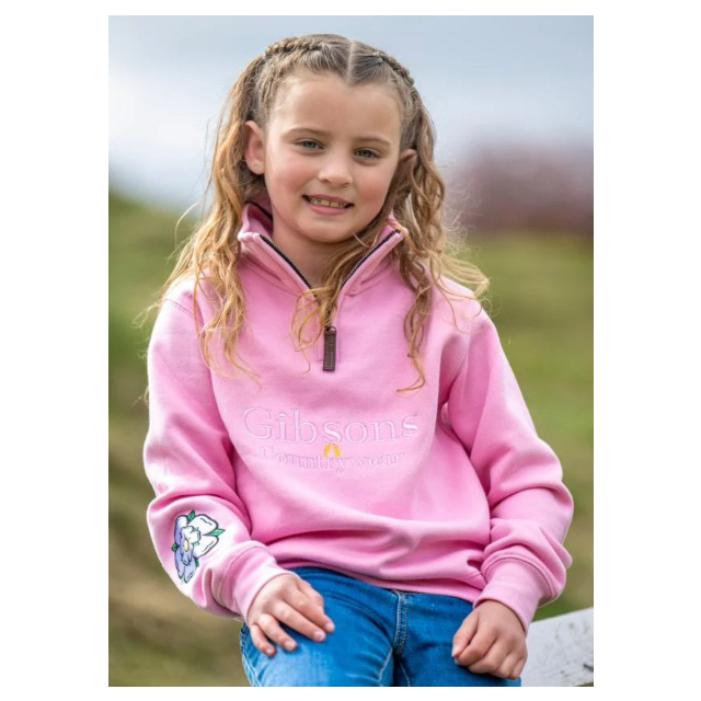 Lily 1/4 Zip Jumper Pink 
