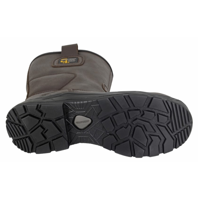 Grafters Safety Rigger Boots - Brown