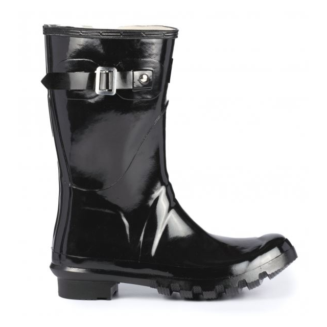 Lunar Sweden Black Wellington Boots