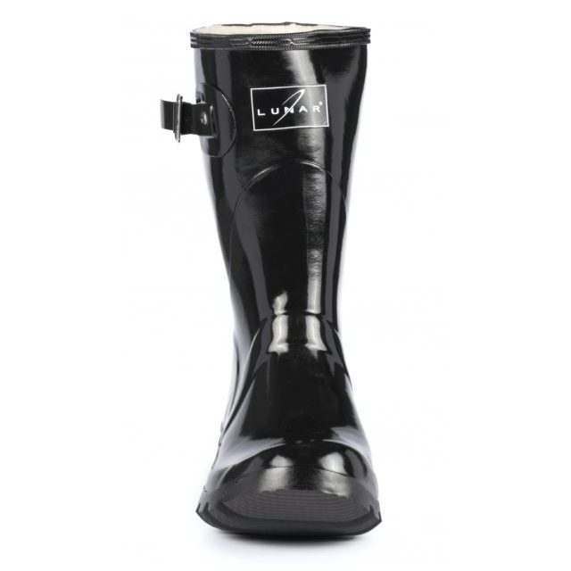 Lunar Sweden Black Wellington Boots