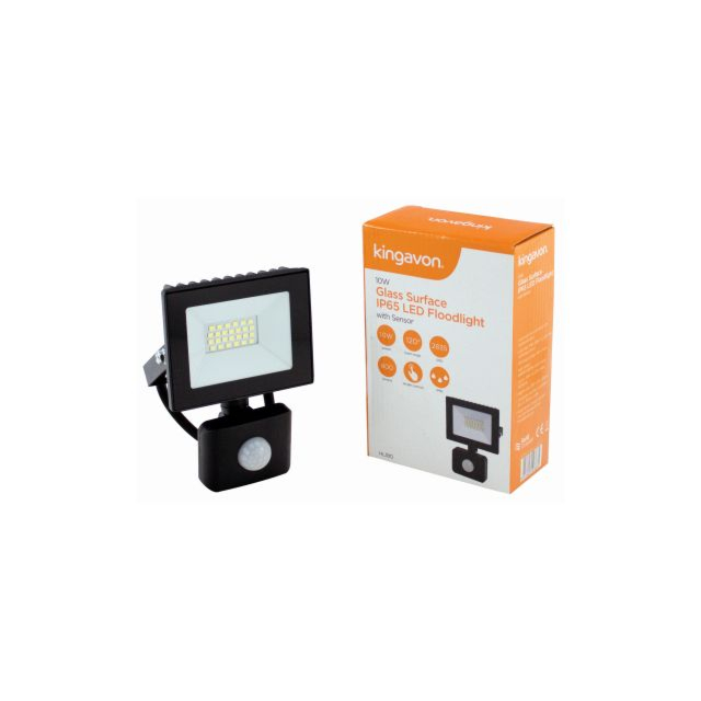 Hamble 10W LED Floodlight with PIR 