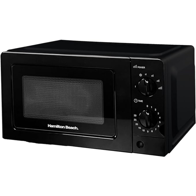 Hamilton Beach HB70T20B 20 Litre Solo Microwave - Black