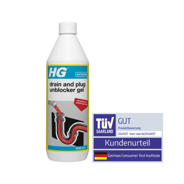 HG Drain and Plug Unblocker Gel 