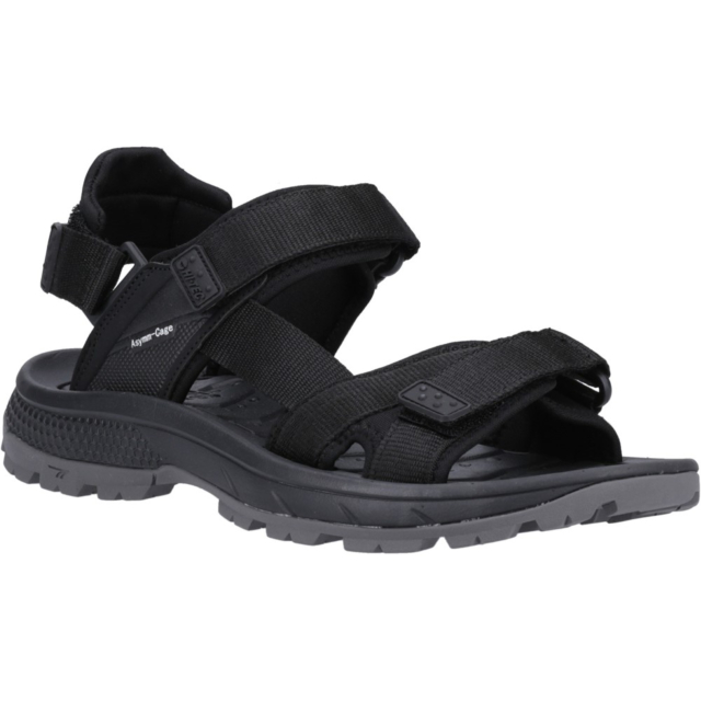 Sierra Sandal Black/Grey 