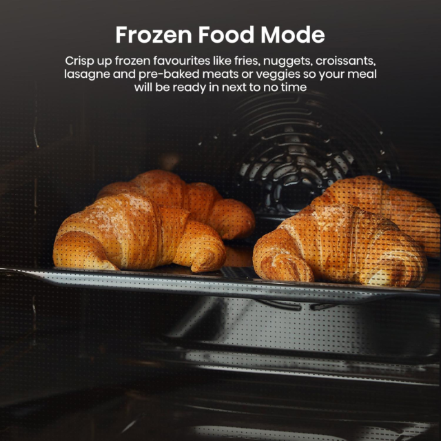 Hisense BI622AXPGUK Built In Electric Oven 59.5cm Black Steel