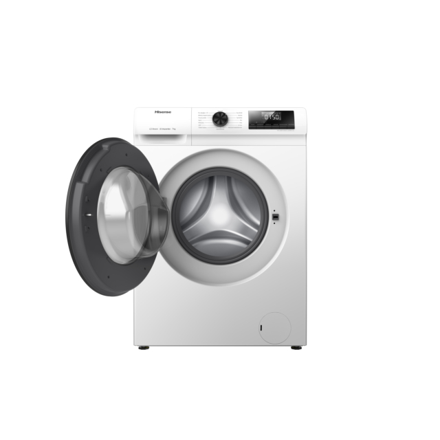 Hisense WFQP7012EVM 7kg 1200 Spin Washing Machine - White