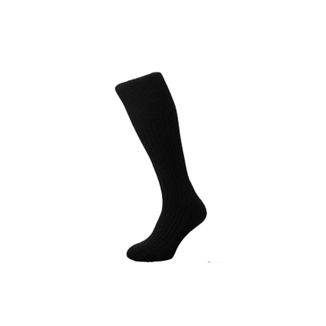 Commando Boot Socks - Black 