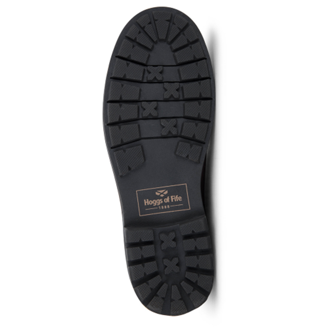 Hoggs II Cleveland Ladies Country Boot - Dark Brown / Navy