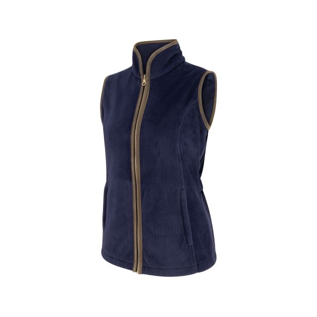 Hoggs Stenton Ladies Fleece Gilet - Navy