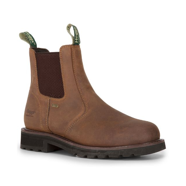 Hoggs Shire Pro Waterproof Dealer Boots - Crazy Horse Brown