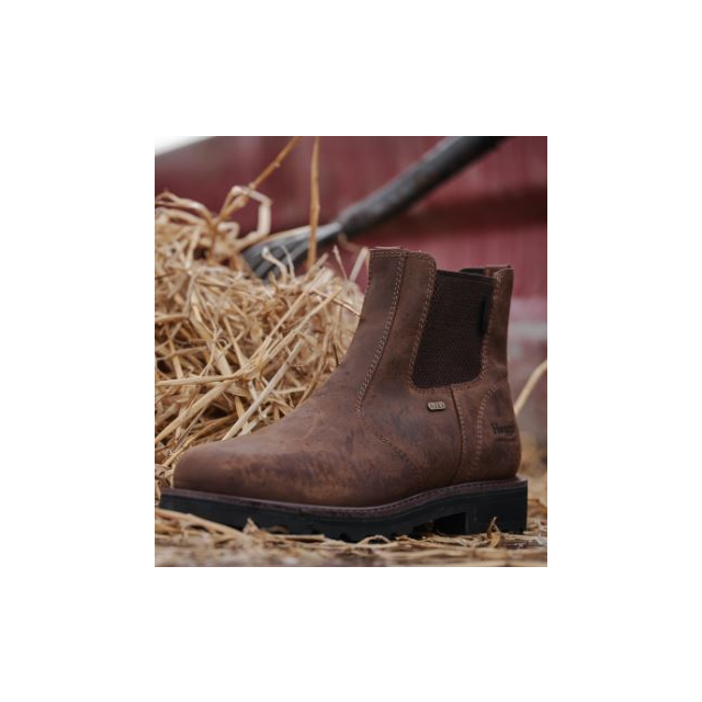 Hoggs Shire Pro Waterproof Dealer Boots - Crazy Horse Brown