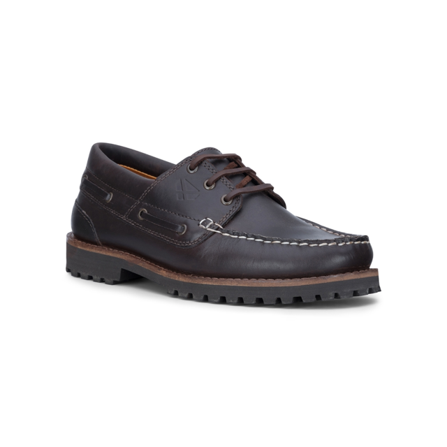 Hoggs Kintyre Rugged Moccasin Shoe - Chestnut 