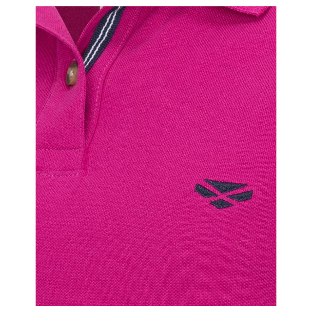 Hoggs Cora Ladies Pique Polo Shirt - Berry 