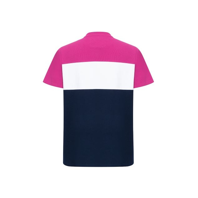 Hoggs Darcie Colour Block T-Shirt - Berry/White/Navy 