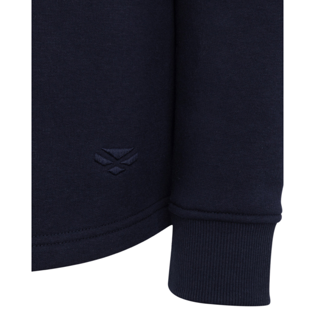 Hoggs Dumfries 1888 Junior 1/4 Zip Sweatshirt - Forest/White/Navy 