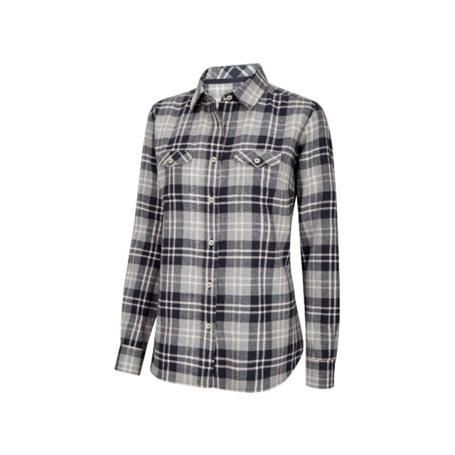 Hoggs Eilidh Ladies Flannel Shirt - Navy