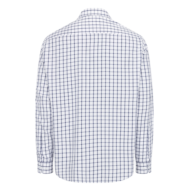 Hoggs Fernie Bamboo Shirt - Navy Check 