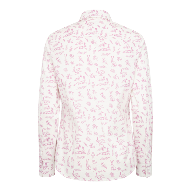 Hoggs Hare Ladies Print Shirt - Pink 