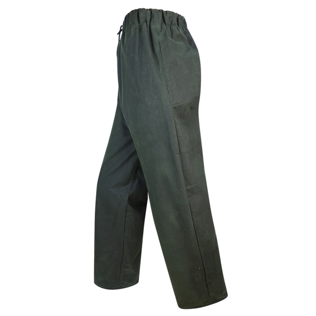 Hoggs Waxed Trousers Olive